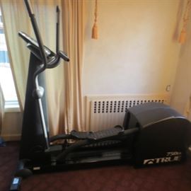 EXERCISE: True 750EA Rear Drive Elliptical, Multi-Position Nautilus Bench, Tuff Stuff Home Gym Commercial Grade, Abductor, Weights Plus More!
