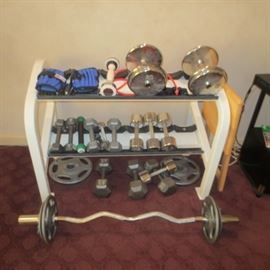 EXERCISE: True 750EA Rear Drive Elliptical, Multi-Position Nautilus Bench, Tuff Stuff Home Gym Commercial Grade, Abductor, Weights Plus More!
