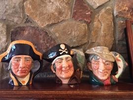 Royal Doulton Toby Mugs Large