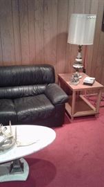 Natuzzi leather sofa