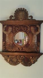 Painted mirror