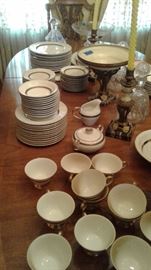 Lovely Greek Key pattern china