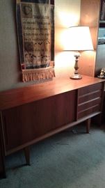 Mid century modern credenza