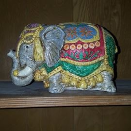 Chalkware Elephant 