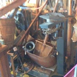 Scale, copper boiler