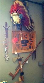 Indian headress/arrowheads