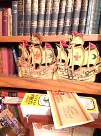 Cast iron Book ends