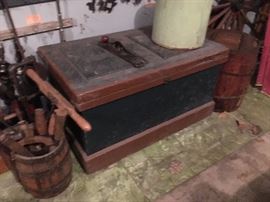 Tool chest loaded with tools