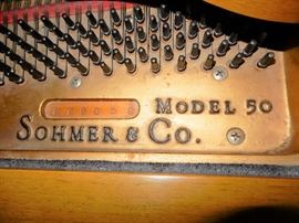 Stunning Sohmer/Baby Grand Piano with Bench. Model 50 Serial Number 178058 / 1969. Pre-Selling. Asking 2,500.00 OBO this includes Professional Piano Movers within 10 miles and door to door service. Any steps or second floor would be an additional charge, that would be purchasers responsibility. 