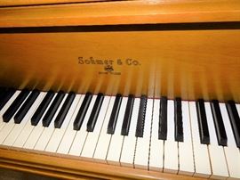Stunning Sohmer/Baby Grand Piano with Bench. Model 50 Serial Number 178058 / 1969. Pre-Selling. Asking 2,500.00 OBO this includes Professional Piano Movers within 10 miles and door to door service. Any steps or second floor would be an additional charge, that would be purchasers responsibility. 