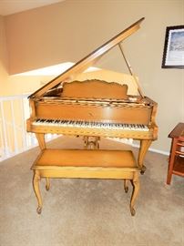 Stunning Sohmer/Baby Grand Piano with Bench. Model 50 Serial Number 178058 / 1969. Pre-Selling. Asking 2,500.00 OBO this includes Professional Piano Movers within 10 miles and door to door service. Any steps or second floor would be an additional charge, that would be purchasers responsibility. 