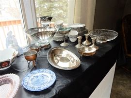 silver plate and weighted sterling