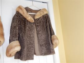 Sheared Lamb with Mink Trim