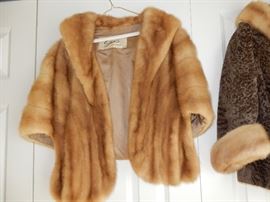 Vintage 50's mink stole