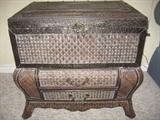 wicker chest