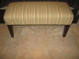 upolstered bench