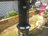 Large outdoor propane heater