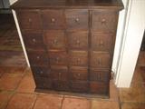 wood storage cabinet