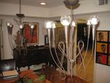 hanging candlabras