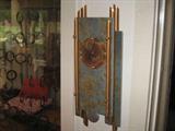one of a kind clock, artist fabricated
