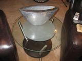 modern retro end table