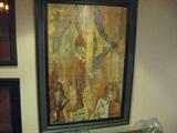 signed and framed oil paintings