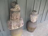 stone buda heads & busts