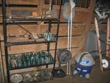shop vac, fans, antiques, fossils