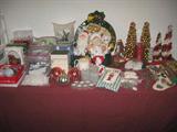 tons of quality seasonal including hand blown glass, lenox and waterford.