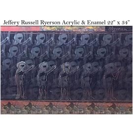 Art Ryerson Jeffery Russel Acrylic