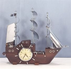 Clock Mid Century Ship