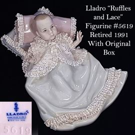 Figurines Lladro Ruffles And Lace