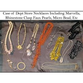 Jewelryz Case Costume Marvella Faux Pearls Micro Beaded Etc