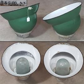 Lighting Enamel Ships Declk Lights