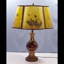 Lighting Majolia Flourish Pedestal Lamp