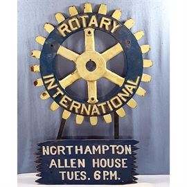 Misc Advertsing Rotary Sign