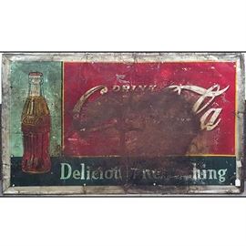 Msc Advertising Cocacola Tin Sign
