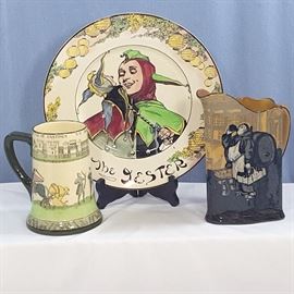 Porcelains Roya doulton Pitcher Mug Plate