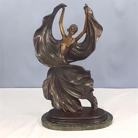 Artz Bronze Scarf Dancer