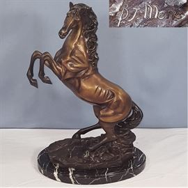 Artz Bronze Horse After PJ Meme