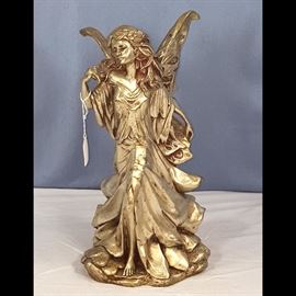 Artz Statue Silvered Angel