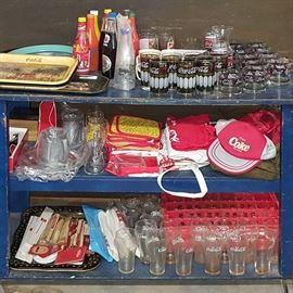 Misc Advertising Coca Cola Cart Full