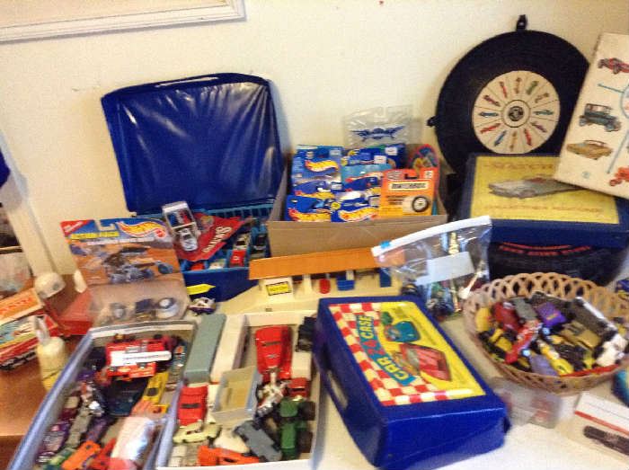 Hot Wheels and Matchbox Toys