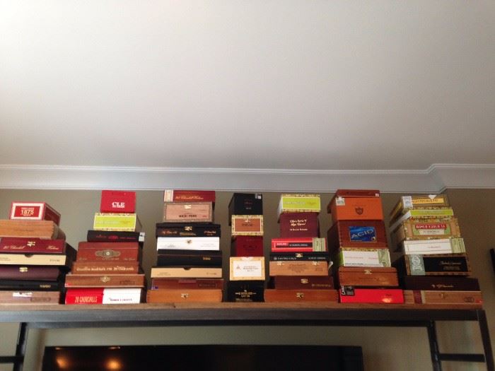 vintage cigar boxes