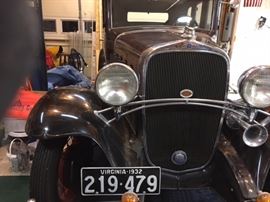 1932 Chevy 4 door Sedan, all original