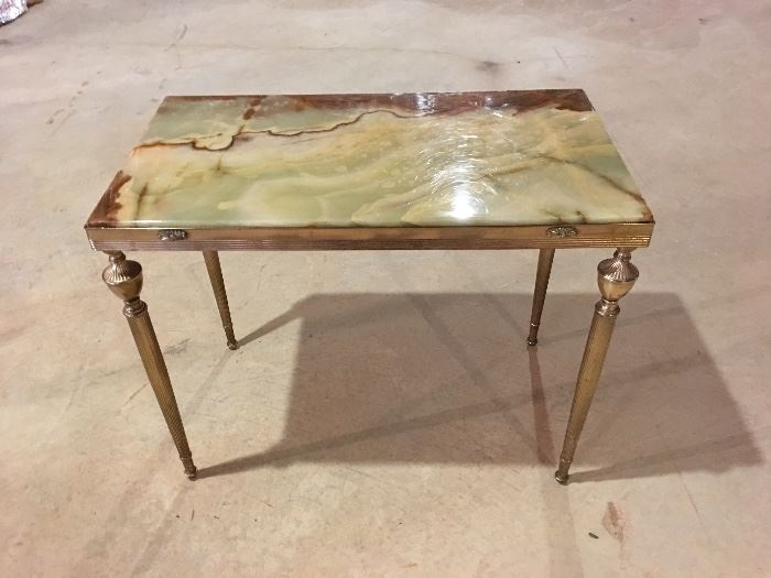 small marble top table 
