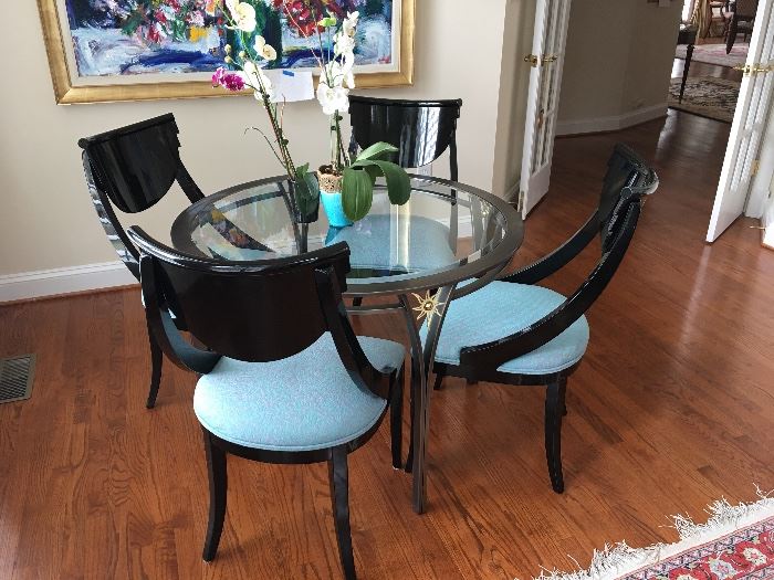 40" diameter table in remarkable condition 