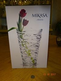 A very elegant glass vase from Mikasa Atlantic