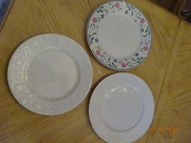 Beautiful set of serving appetizer plates