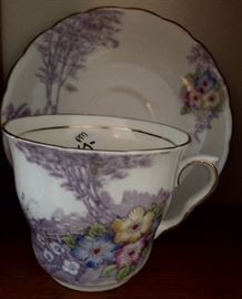 Antique Tea Cup & Saucer